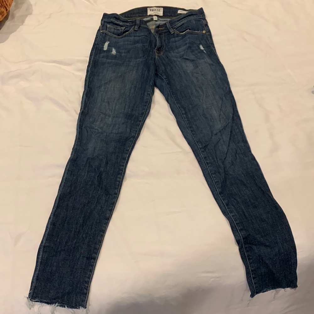 Frame denim skinny jeans